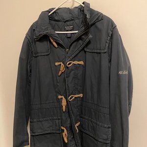 Vintage Ralph Lauren Dusty Blue Toggle Jacket: A Classic Piece for Any Wardrobe